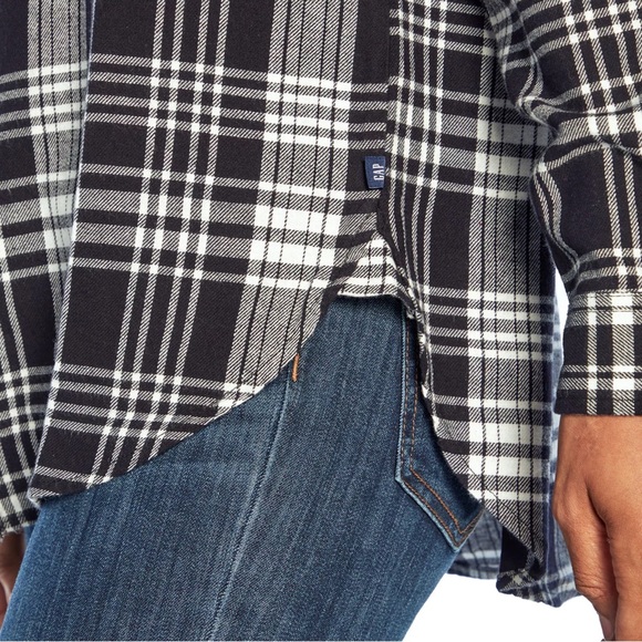 NWT Gap Ladies Boyfriend Flannel Top Size Small - Picture 5 of 8